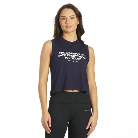 NWT Small Black Spiritual Gangster Want Box Top - Picture 1 of 5